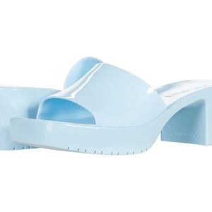 Blue Steve Madden Jelly Heels